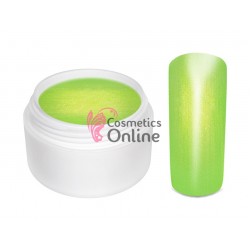 Gel UV Amelie color verde cu reflexii aurii 5 ml Poison Green + 1 Cutie cu paiete Holografice Cadou